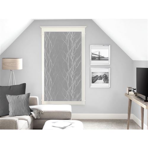 Brise bise 60x160 cm LIANE gris, par Soleil d'ocre