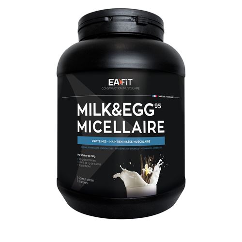 Milk & Egg 95 Micellaire vanille EA Fit