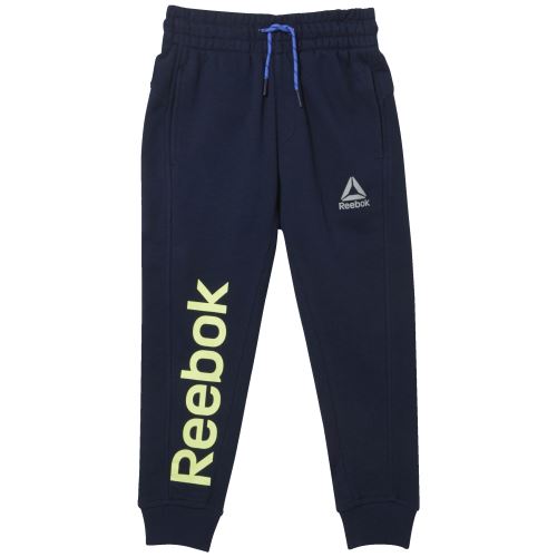 Pantalon junior Reebok Essentials Big Logo French Terry 7/8 ans Bleu