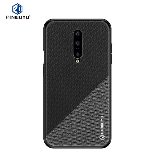 Etui en PU Honor Series noir pour votre OnePlus 7