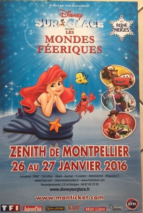 La Petite Sirène - Disney - 80x120 cm - AFFICHE / POSTER État correct - N/A reconditionné disponible sur Fnac