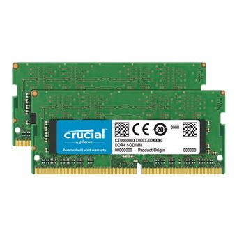 Mémoire RAM - Crucial Ct16g4sfd8266 - 32Go - So-dimm - DDR4 - 2666 MHz -  Mémoire RAM - Achat & prix