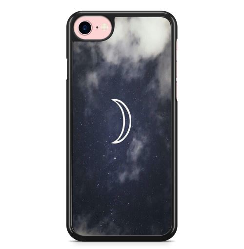 Coque Fifrelin pour iPhone 7 et iPhone 8 Lune Moon Sky