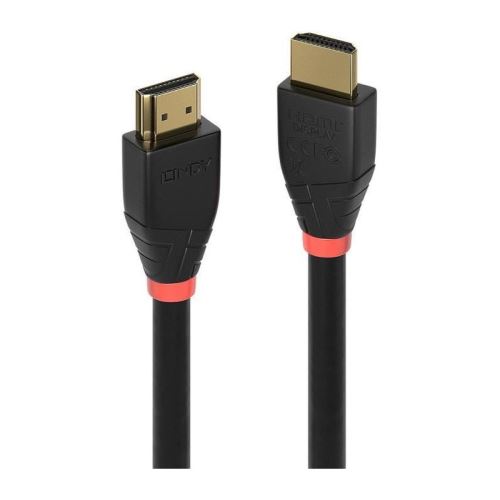 Lindy Câble HDMI HDMI (M) pour HDMI (M) 15 m blindé noir rond, support 4K, actif