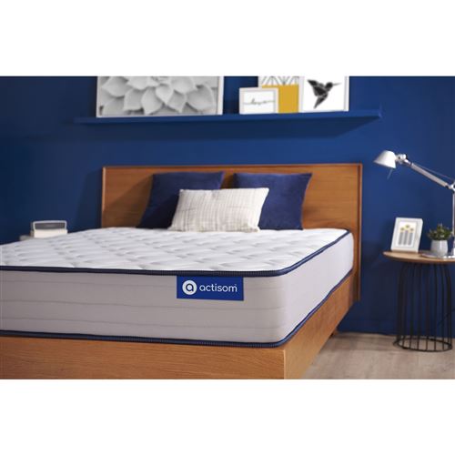 Actisom Matelas 90X190 Cm Ressorts Ensachés Et Mémoire De Forme - Actiflex Form