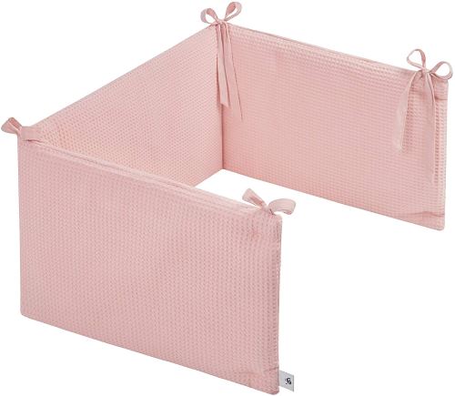 Julius Zöllner Tour de lit gaufré Blush