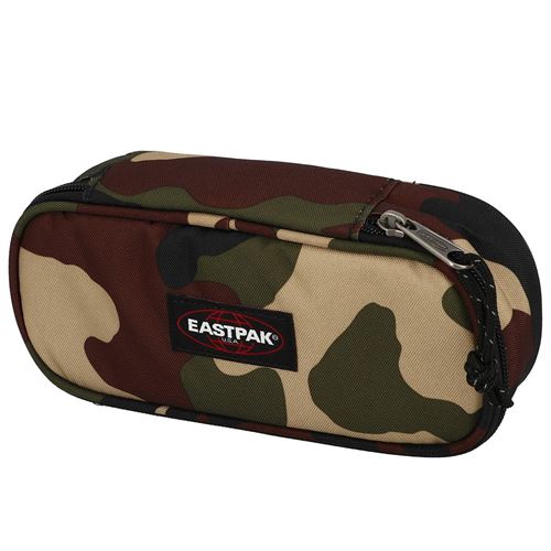 Eastpak Gris Oval Single - Trousse Pour Stylo / Crayon - 100 % Polyester - Camouflage - Image 1