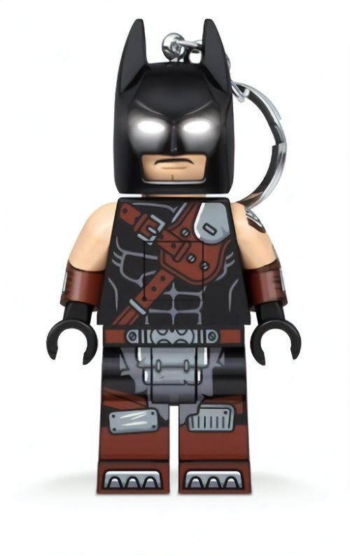Lego Porte-Clés Movie 2: Batman avec Lumière 7 Cm Noir
