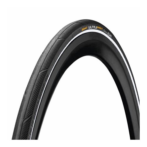 Pneu route 700 x 23 continental ultra sport3 noir-blanc 180tpi ts (23-622)