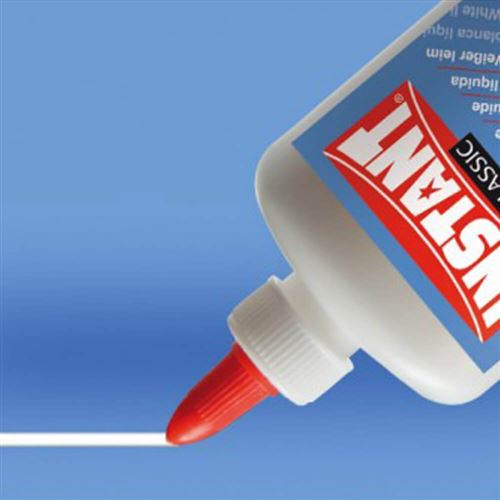 Lot de 12 Colles Blanche Liquide - Bidons de 100g - Instant - 20711