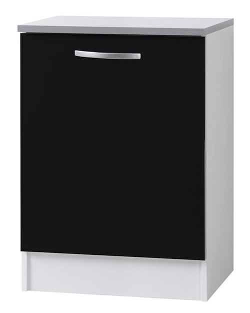 Elément haut 1 porte et d'un rayon, H 86 x L 60 x P 60 cm -PEGANE-
