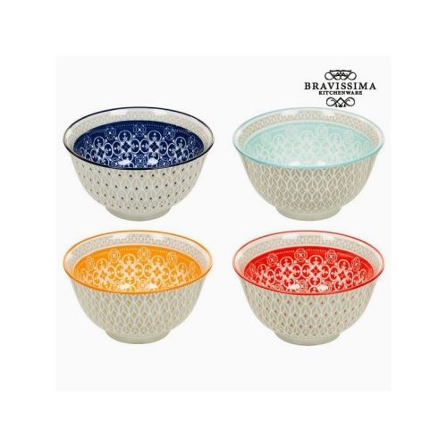 Ensemble de bols (4 pcs) - collection queen kitchen by bravissima kitchen