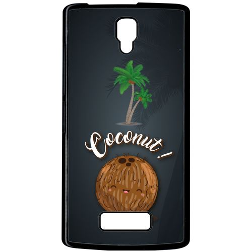 Coque Lenovo A2010 Coconut Fond Noir