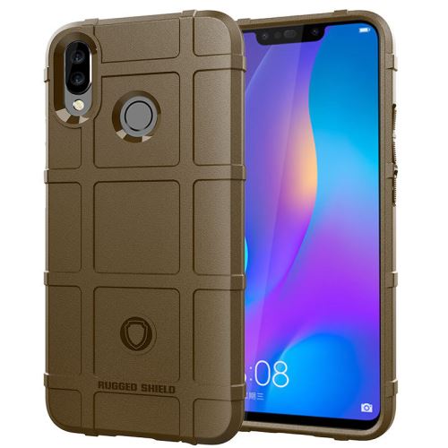 Etui Coque de protection durable anti choc pour Huawei Nova3i - Brun
