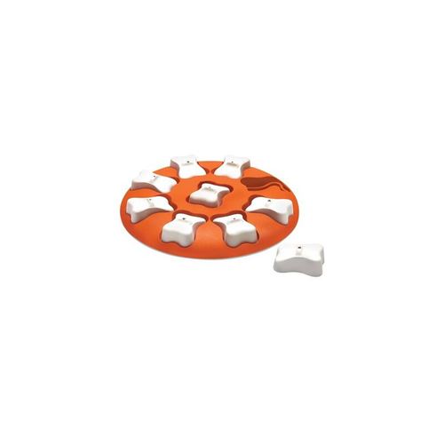 Outward Hound Jeu pour chiens Nina Ottosson Dog Smart Orange et blanc