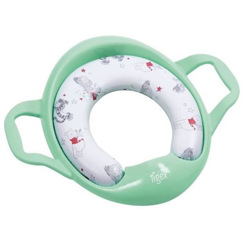 TIGEX Réducteur de toilettes bébé rembourré Winnie l'Ourson