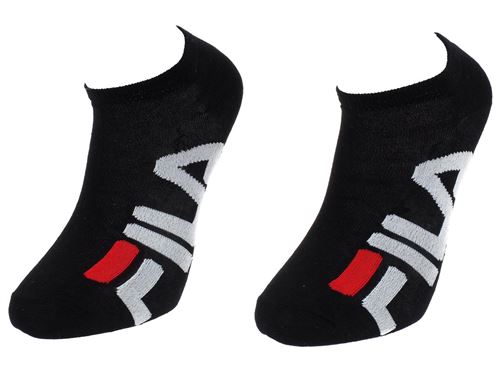 Chaussettes invisibles Fila Urban black invisible x2 Noir Taille