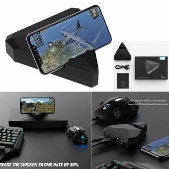 23€ sur Gamepad Mobile Clavier Souris Convertisseur Adaptateur Dock pour  Android pour Ios Nouveau noir WEN233 - Autres - Achat & prix