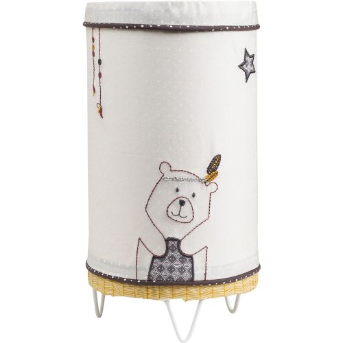 SAUTHON Luminaire enfant &agrave; poser en Coton Beige
