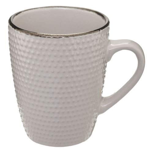 Mug scandinave Perle - 320 ml - Blanc rose