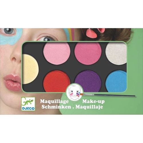 Palette maquillage 6 couleurs Sweet