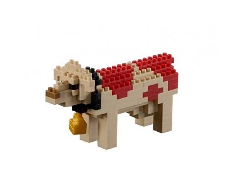 BRIXIES Puzzle 142 Pi&egrave;ces : Nano Puzzle 3D - Vache (Level 2),  