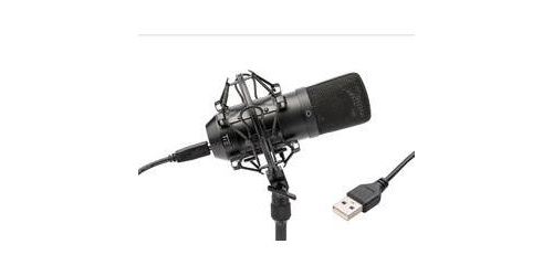 Microfoon studio USB Tie Studio CONDENSOR MIC USB bedraad met popfilter, met kabel
