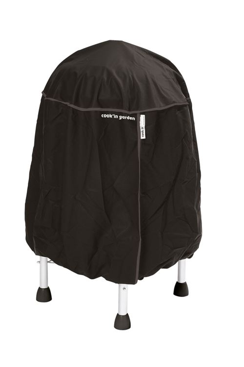 Cook'in Garden Noir Housse Ronde Pour Barbecue Boule Ø 70 X 60 Cm