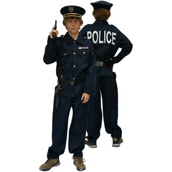 DEGUISEMENT POLICIER 8-10 ANS