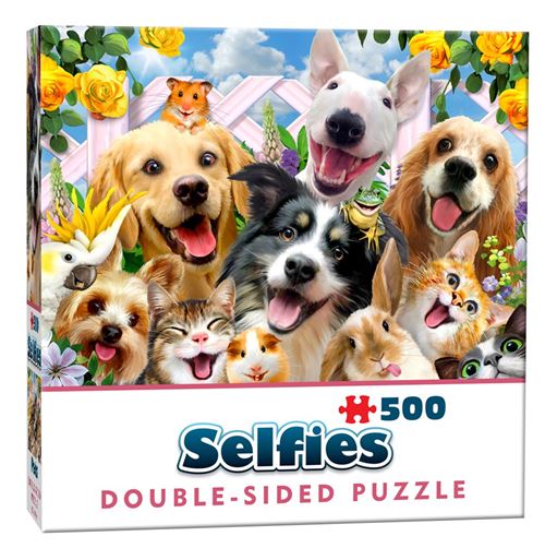 Double face Selfie Puzzle Copains
