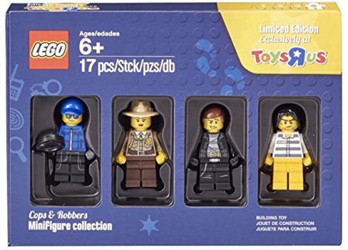 Lego Cops Robbers Minifigure Collection Exclusive Toys R Us Bricktober 4-Pack (5004574)