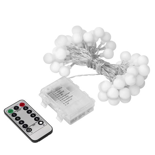Guirlande lumineuses étanche romantique LED 100 pièce 10M-blanc