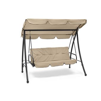 Balancelle De Jardin 3 Places Bain De Soleil Relax Mobilier De Jardin Achat Prix Fnac