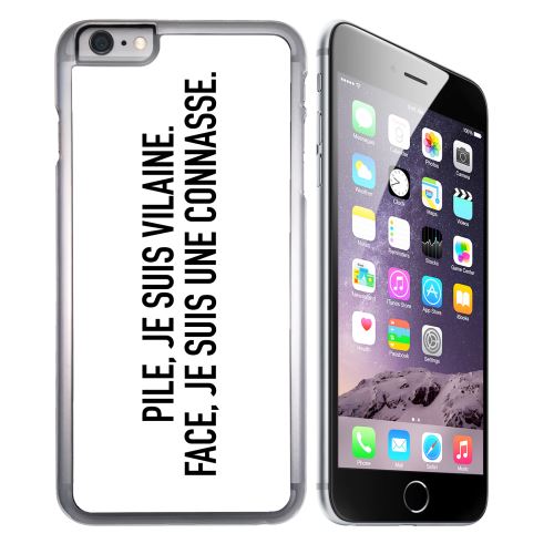 Coque pour iPhone 6 Plus et iPhone 6S Plus pile vilaine face connasse