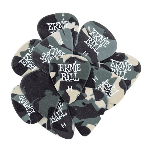 Ernie Ball 9223 - Sachet de 12 médiators camouflage - 0.94mm
