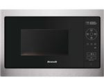Brandt BMS7120X - Four micro-ondes monofonction - intégrable - 26 litres - 900 Watt - noir/inox