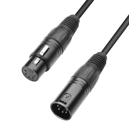 Adam Hall - K3dgh1000 - Câble Dmx Xlr Mâle 5 Points Vers Xlr Femelle 5 Points - 10.00 M - Image 1