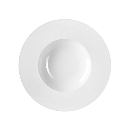 Envie Blanc - Coffret 6 assiettes creuses à aile
