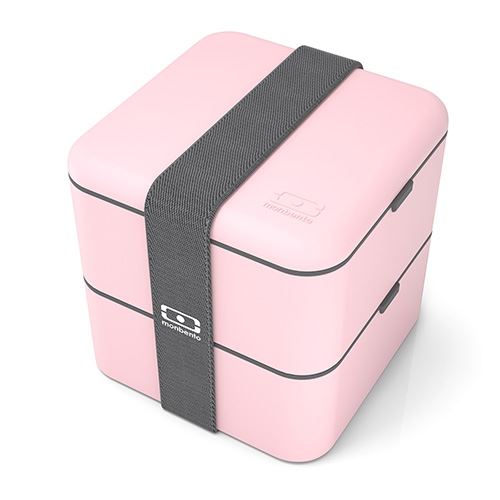 MONBENTO Boîte Bento carrée Litchi - MB Square