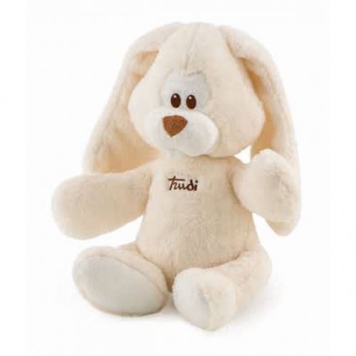 Trudi Câlin Lapin Cremino 36 cm blanc ivoire
