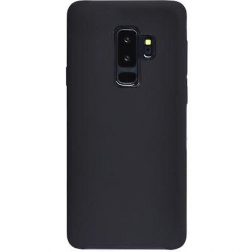 Bigben Connected - Coque de protection pour téléphone portable - silicone - noir - pour Samsung Galaxy S9+