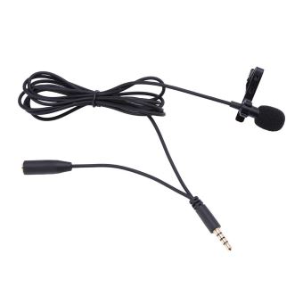 25€14 sur 3.5mm audio filaire microphone cravate microphone f / m jack  mains libres micro casque - Microphone - Achat & prix