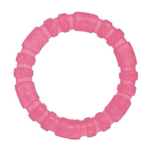 Meilleurs prix pour rosewood jouet de stimulation antimicrobien anneau biosafe - diametre 7cm - rose - pour petit chien et chiot