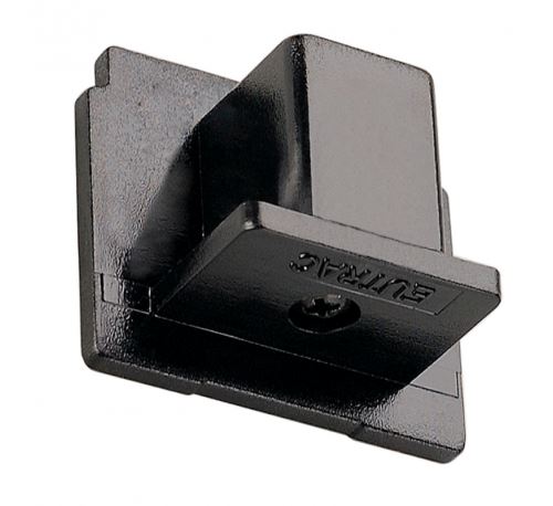 Embout pour rail 3 allumages - noir