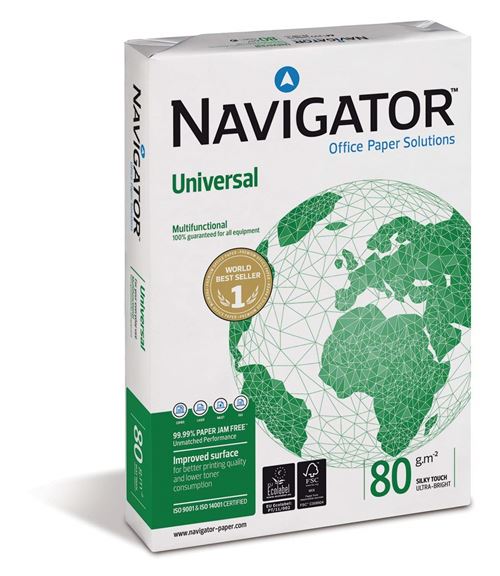 Igepa 82470A80S Papier copie universel Navigator A4