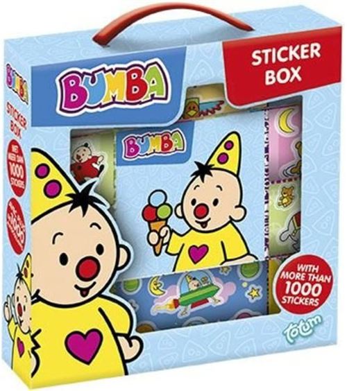 Boîte à autocollants Bumba 1000 pièces