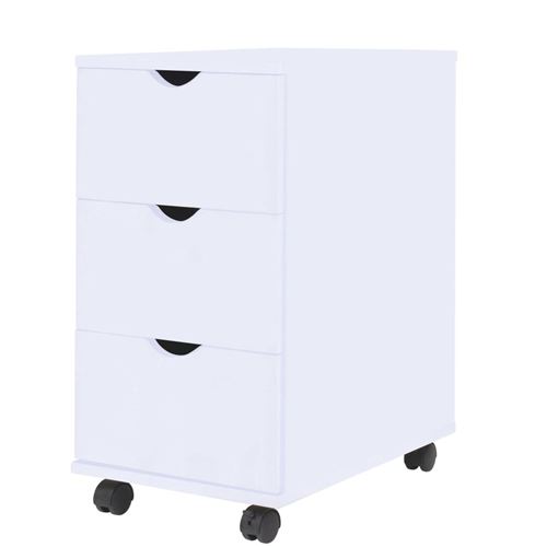 VidaXL Meuble à tiroirs 33 x 45 x 60 cm Blanc