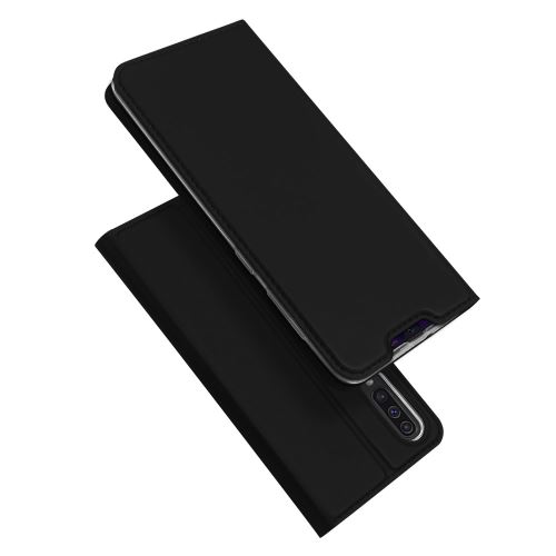 Etui en PU skin pro série flip noir pour votre Samsung Galaxy A50