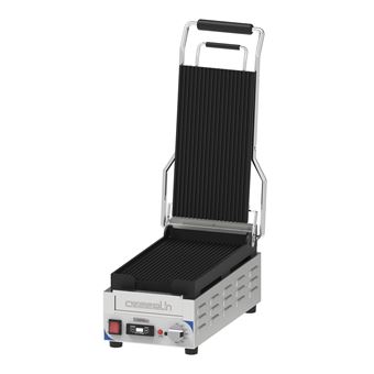 Grill Panini Compact Premium Rainurée / Rainurée avec Minuteur Casselin