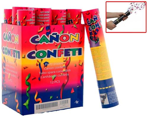 Canon confeti multicolore 30 cm